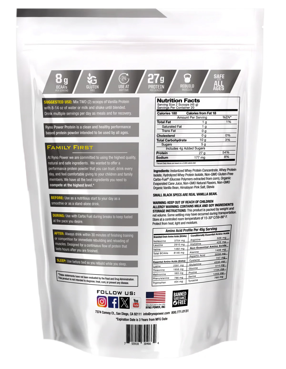 Protein Vanilla Premium
